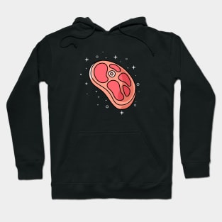 Meat sparkling stars Hoodie